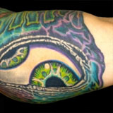 Tool Eye Tattoo | Joel David McClure | Tough Love Studio