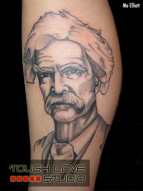 Mark Twain Tattoo