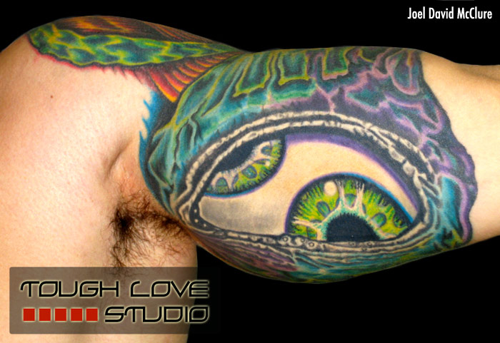 Tool eye tattoo
